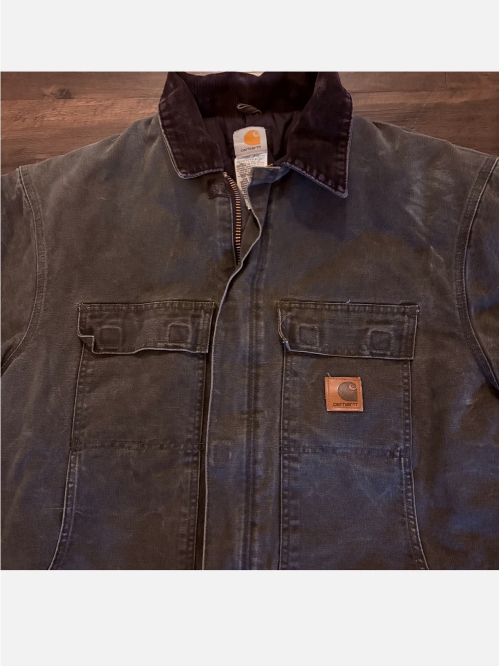 Modern Vintage Carhartt C26MOS Traditional Mens XL Reg Moss Green Work Jacket